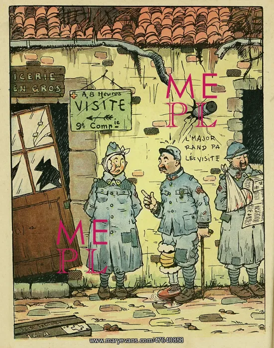 : Cartoon, Enigma, WW1 : Cartoon, Enigma, WW1