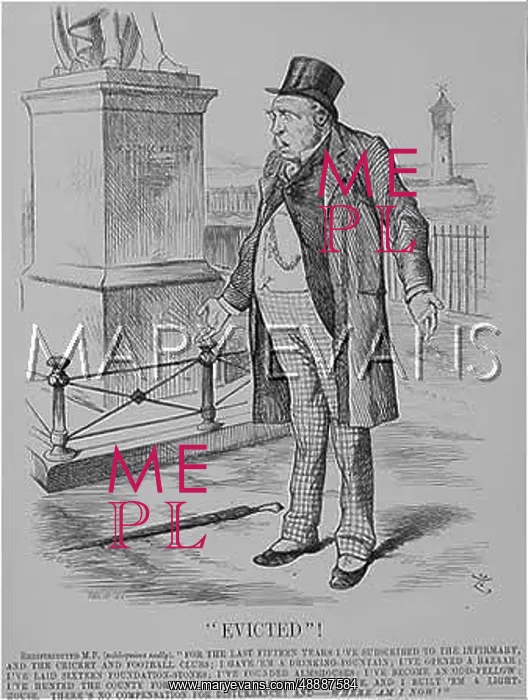 : Cartoon, Evicted (out of work MP) : Cartoon, Evicted (out of work MP)