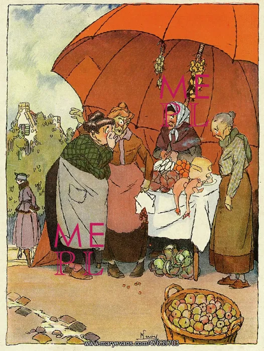 : Cartoon, A false rumour, WW1 : Cartoon, A false rumour, WW1