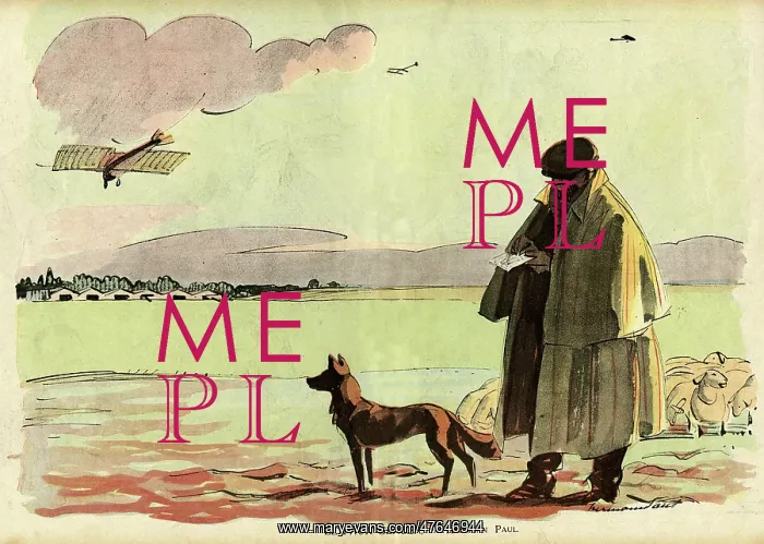 : Cartoon, The false shepherd, WW1 : Cartoon, The false shepherd, WW1