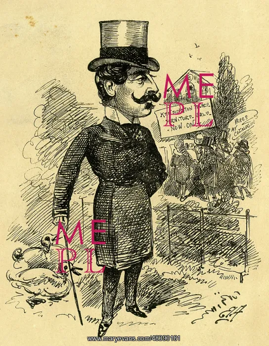 : Cartoon, Francis, Duke of Teck : Cartoon, Francis, Duke of Teck