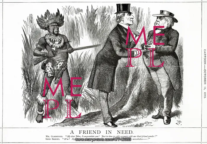 : Cartoon, A Friend in Need (Gladstone and Bright) : Cartoon, A Friend in Need (Gladstone and Bright)