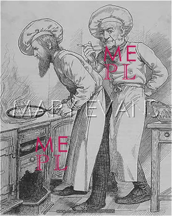 : Cartoon, Gladstone and Parnell : Cartoon, Gladstone and Parnell