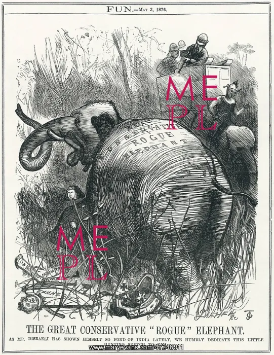: Cartoon, The Great Conservative Rogue Elephant : Cartoon, The Great Conservative Rogue Elephant