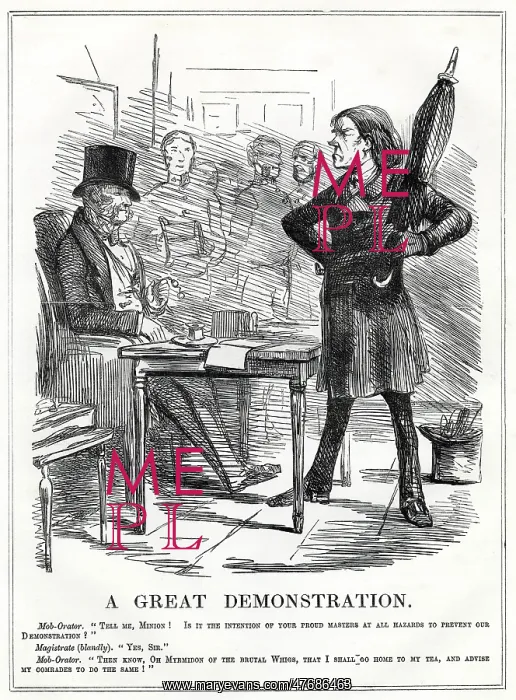 : Cartoon, A Great Demonstration : Cartoon, A Great Demonstration