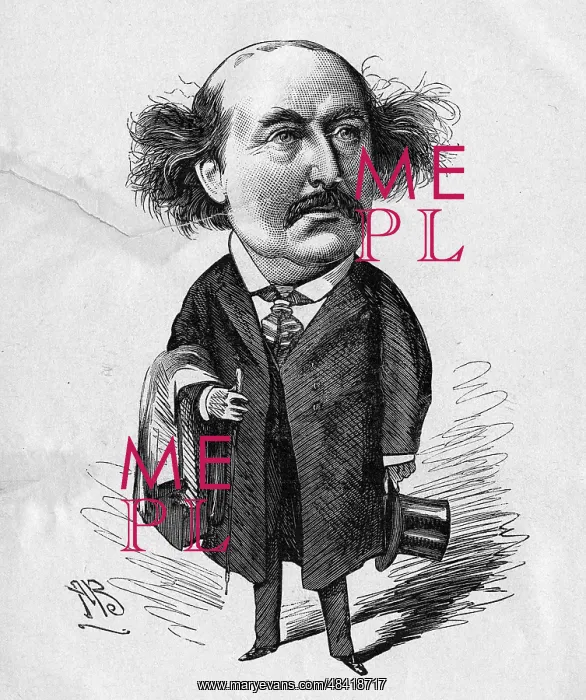 : Cartoon of Henry Betty, former actor : Cartoon of Henry Betty, former actor