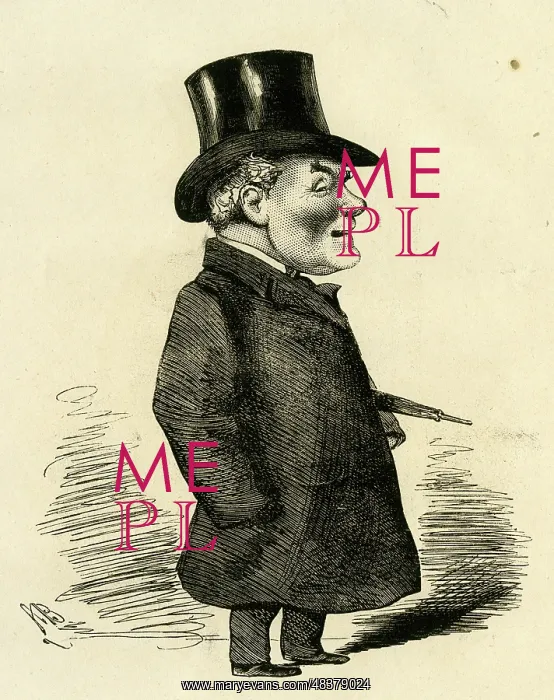: Cartoon, Henry Jameson Turner, actor : Cartoon, Henry Jameson Turner, actor