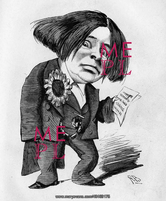 : Cartoon of Herbert Campbell, comedian and actor : Cartoon of Herbert Campbell, comedian and actor