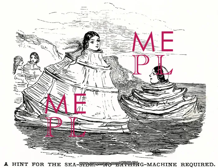 : Cartoon, A hint for the seaside, no bathing machine required : Cartoon, A hint for the seaside, no bathing machine required