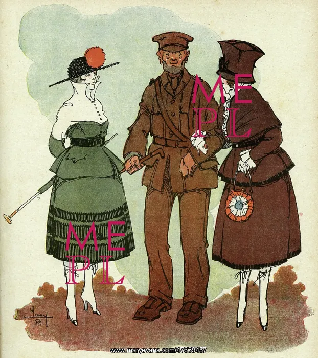 : Cartoon, Humour, WW1 : Cartoon, Humour, WW1