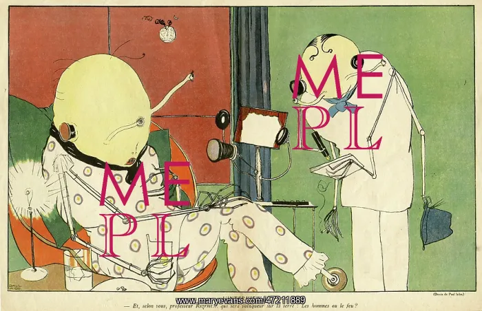 : Cartoon, The Interview, WW1 : Cartoon, The Interview, WW1