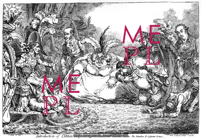 : Cartoon, Introduction of Citizen Volpone... at Paris : Cartoon, Introduction of Citizen Volpone... at Paris