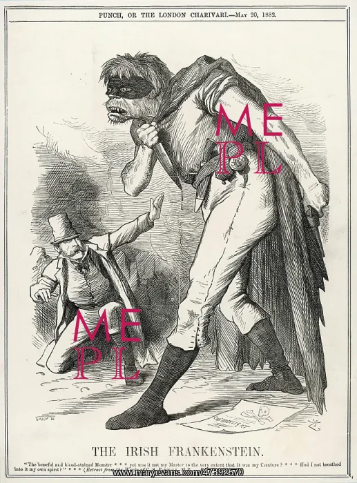  : Cartoon, The Irish Frankenstein (Ireland)