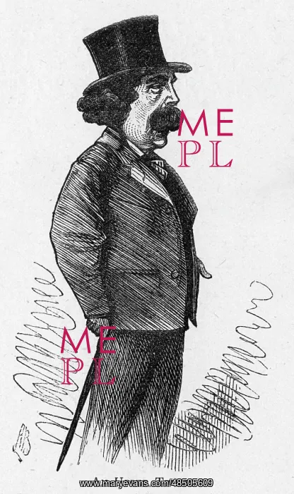 : Cartoon, John Sims Reeves, singer : Cartoon, John Sims Reeves, singer
