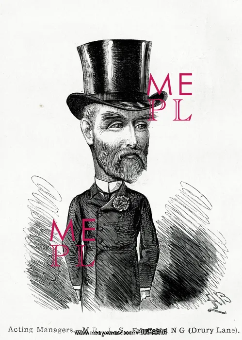 : Cartoon, Js Fleming, Acting Manager, Drury Lane Theatre : Cartoon, Js Fleming, Acting Manager, Drury Lane Theatre