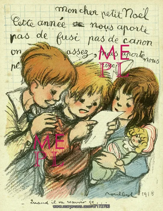: Cartoon, Letter to Father Christmas : Cartoon, Letter to Father Christmas