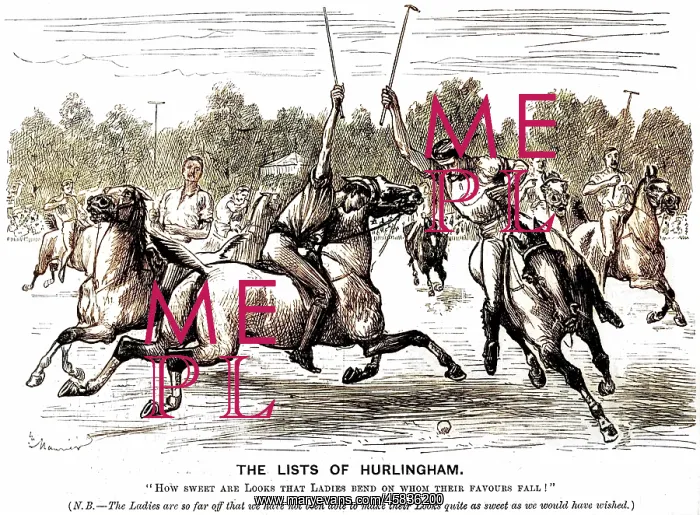 : Cartoon, The Lists of Hurlingham : Cartoon, The Lists of Hurlingham