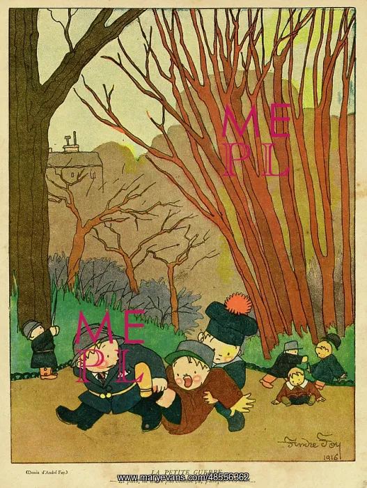 : Cartoon, The Little War, WW1 : Cartoon, The Little War, WW1