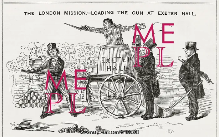 : Cartoon, The London Mission : Cartoon, The London Mission