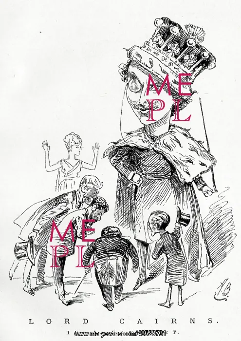 : Cartoon, Lord Cairns, In A New Part : Cartoon, Lord Cairns, In A New Part