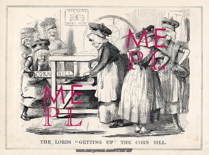 : Cartoon, The Lords Getting Up the Corn Bill : Cartoon, The Lords Getting Up the Corn Bill