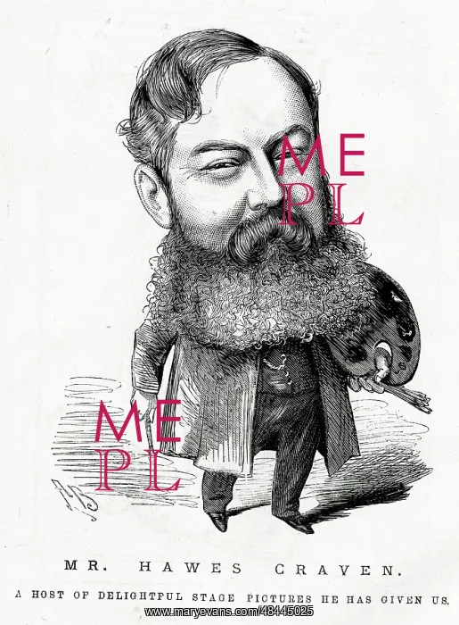 : Cartoon, Mr Hawes Craven : Cartoon, Mr Hawes Craven