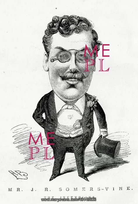 : Cartoon, Mr John Richard Somers-Vine : Cartoon, Mr John Richard Somers-Vine