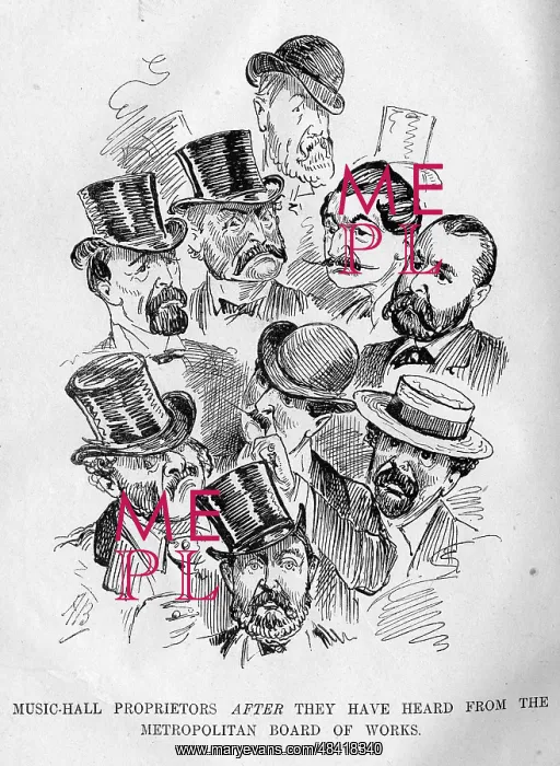 : Cartoon, Music hall proprietors : Cartoon, Music hall proprietors