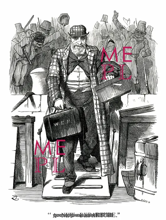 : Cartoon, A New Departure (W E Forster) : Cartoon, A New Departure (W E Forster)