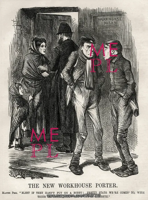 : Cartoon - The New Workhouse Porter : Cartoon - The New Workhouse Porter