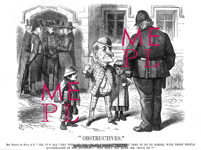 : Cartoon, Obstructives (Education Act) : Cartoon, Obstructives (Education Act)