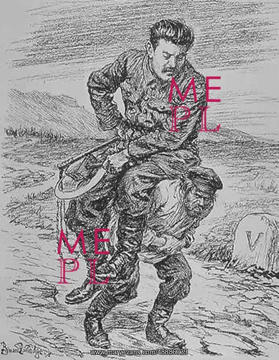 : Cartoon, The Old Man of the Steppes (Stalin) : Cartoon, The Old Man of the Steppes (Stalin)