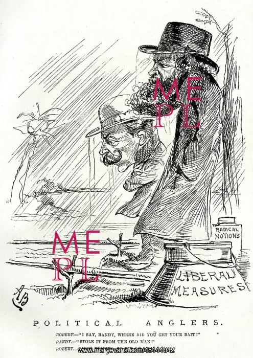 : Cartoon, Political Anglers : Cartoon, Political Anglers