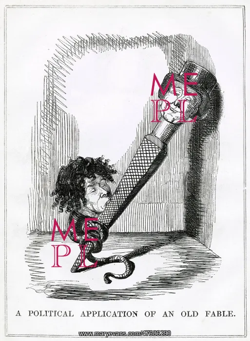: Cartoon, A Political Application of an Old Fable : Cartoon, A Political Application of an Old Fable