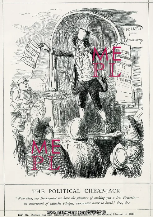 : Cartoon, The Political Cheap-Jack : Cartoon, The Political Cheap-Jack