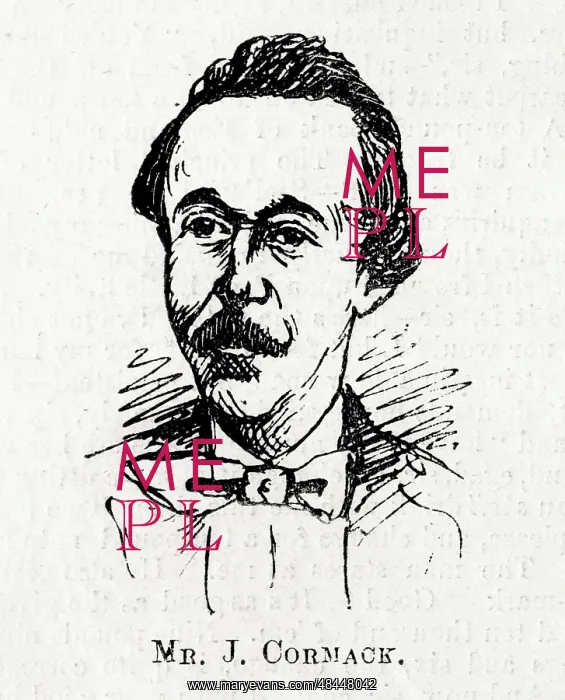 : Cartoon portrait, John Cormack, ballet dancer, choreographer : Cartoon portrait, John Cormack, ballet dancer, choreographer