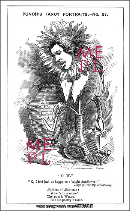: Cartoon portrait, Oscar Wilde : Cartoon portrait, Oscar Wilde