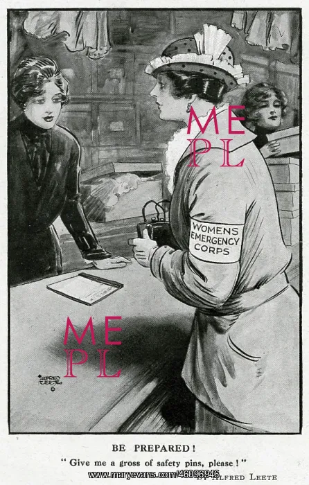 : Cartoon, Be Prepared! WW1 : Cartoon, Be Prepared! WW1