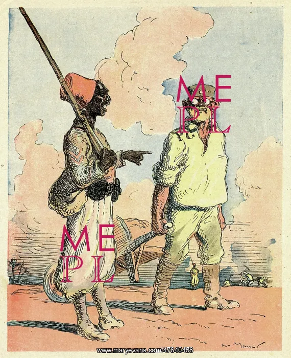 : Cartoon, In the prison camp, WW1 : Cartoon, In the prison camp, WW1