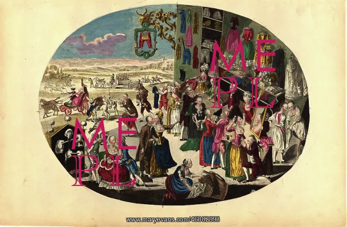 : Cartoon on the prison practise under Joseph II : Cartoon on the prison practise under Joseph II