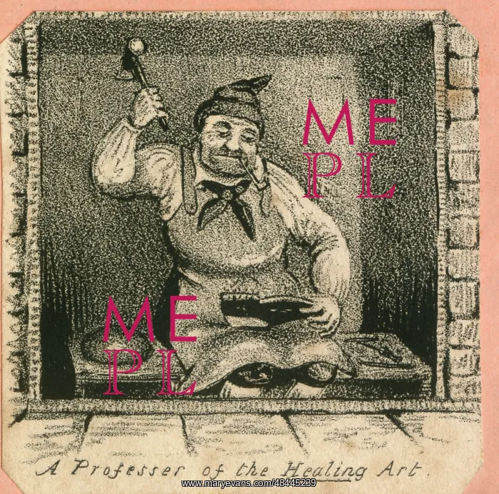 : Cartoon, A Professer of the Healing Art : Cartoon, A Professer of the Healing Art