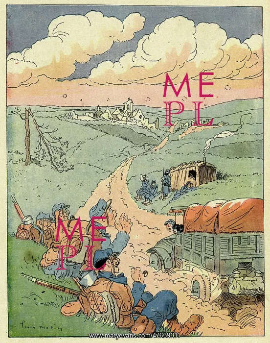  : Cartoon, A question of speed, WW1