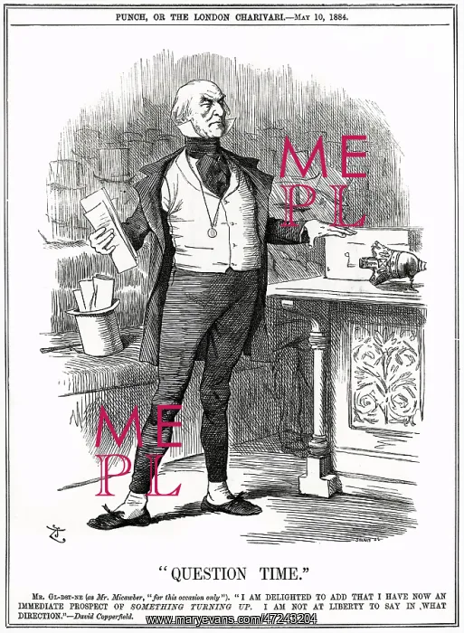 : Cartoon, Question Time (Gladstone) : Cartoon, Question Time (Gladstone)