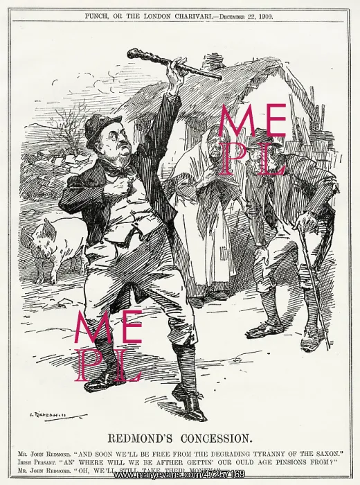 : Cartoon, Redmond's Concession (Irish Home Rule) : Cartoon, Redmond's Concession (Irish Home Rule)