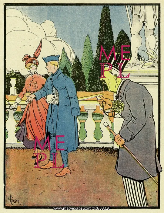 : Cartoon, Regrets, WW1 : Cartoon, Regrets, WW1