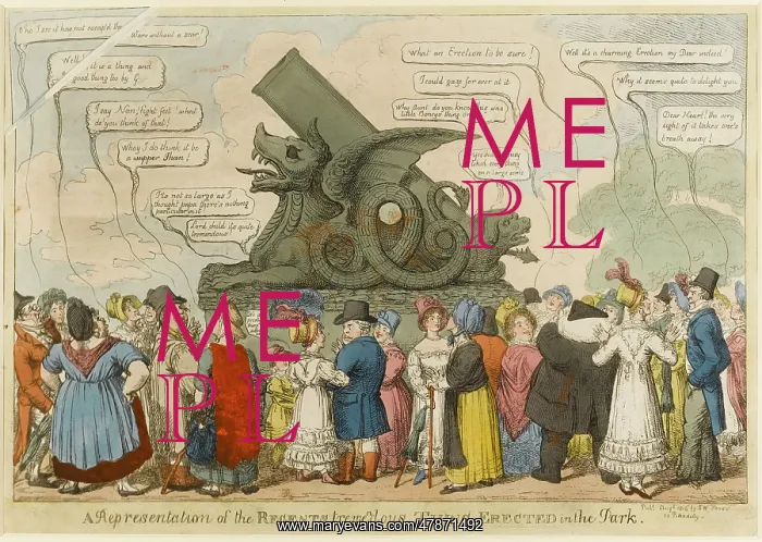  : Cartoon, A Representation of the Regents tremendous Thing