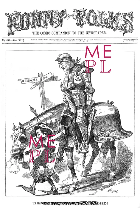 : Cartoon, The Return of the Vanquished! (Gladstone) : Cartoon, The Return of the Vanquished! (Gladstone)