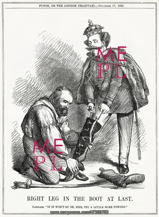 : Cartoon, Right Leg in the Boot at Last : Cartoon, Right Leg in the Boot at Last