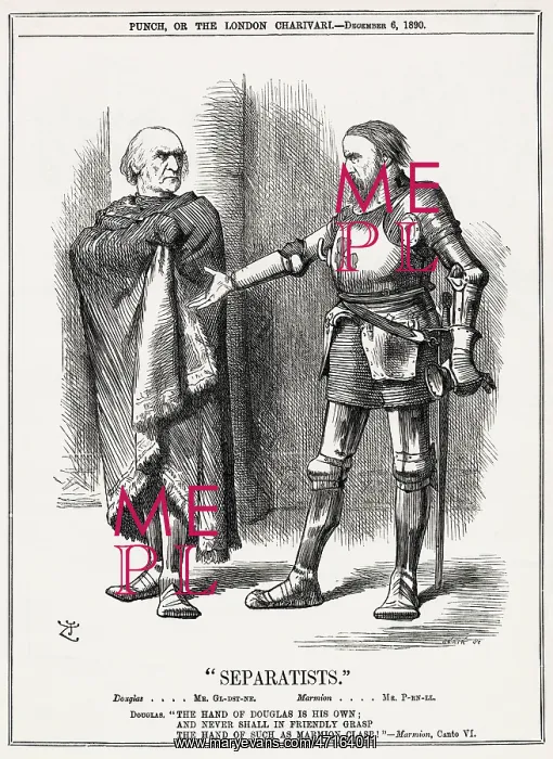 : Cartoon, Separatists (Gladstone and Parnell) : Cartoon, Separatists (Gladstone and Parnell)
