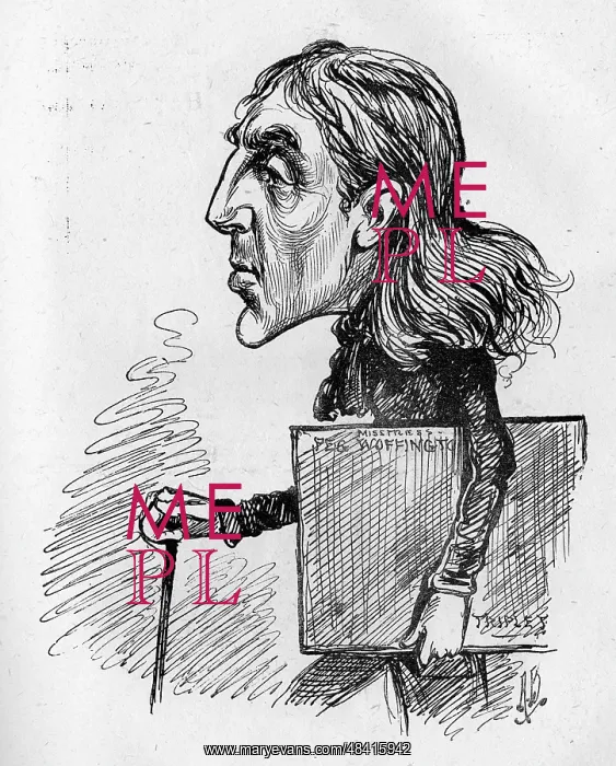 : Cartoon, Sir Squire Bancroft, actor-manager : Cartoon, Sir Squire Bancroft, actor-manager